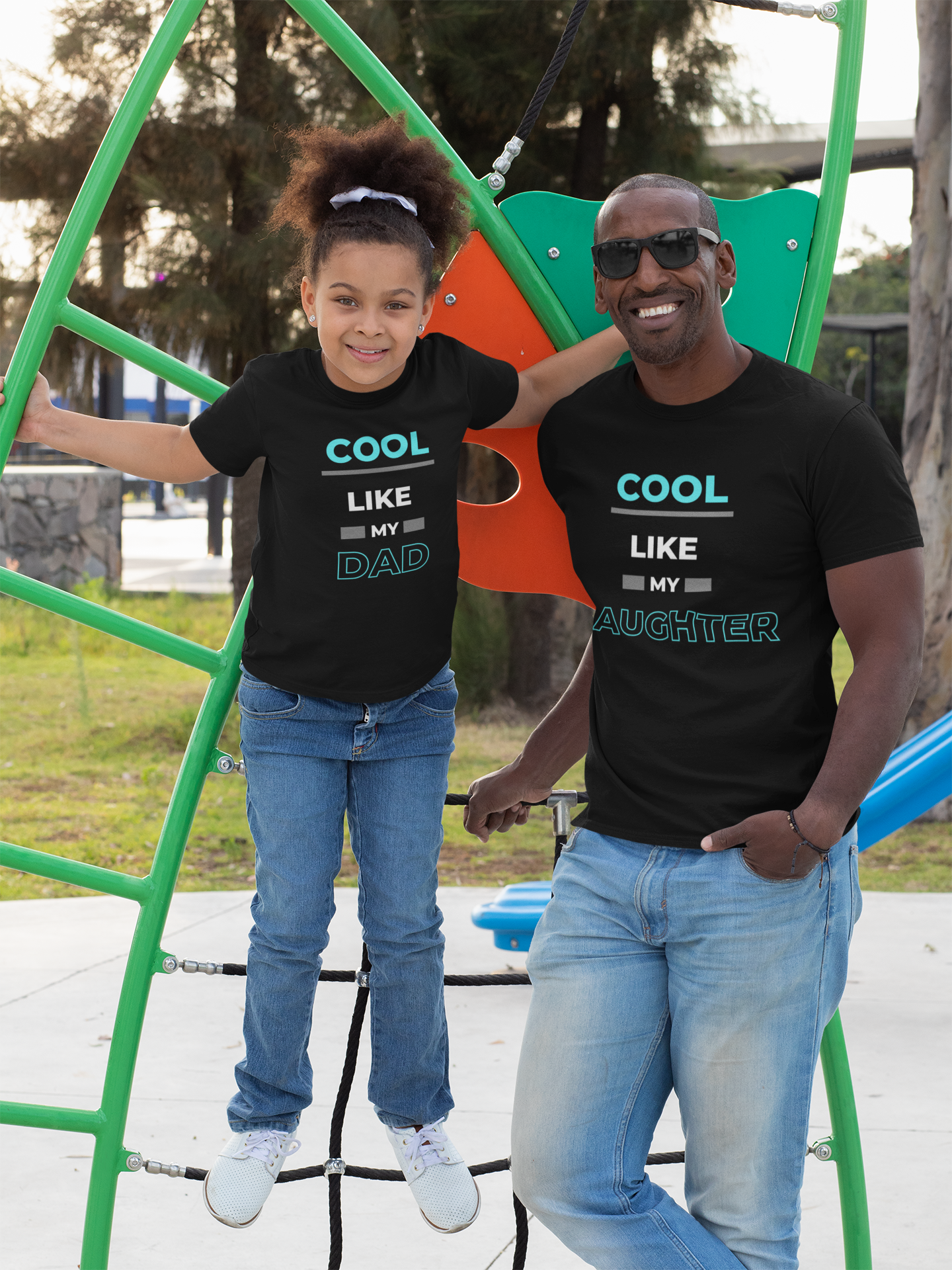 Cool Like My Daughter ,Matching Father and Daughter