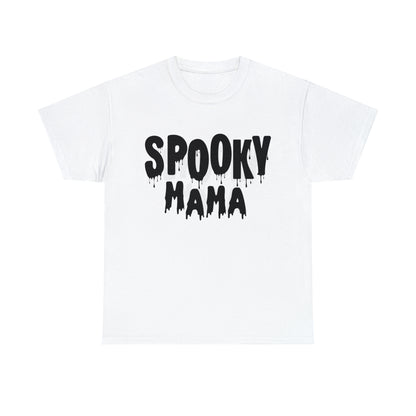 Get into the Halloween spirit with our "Spooky Mama" Halloween T-Shirt!