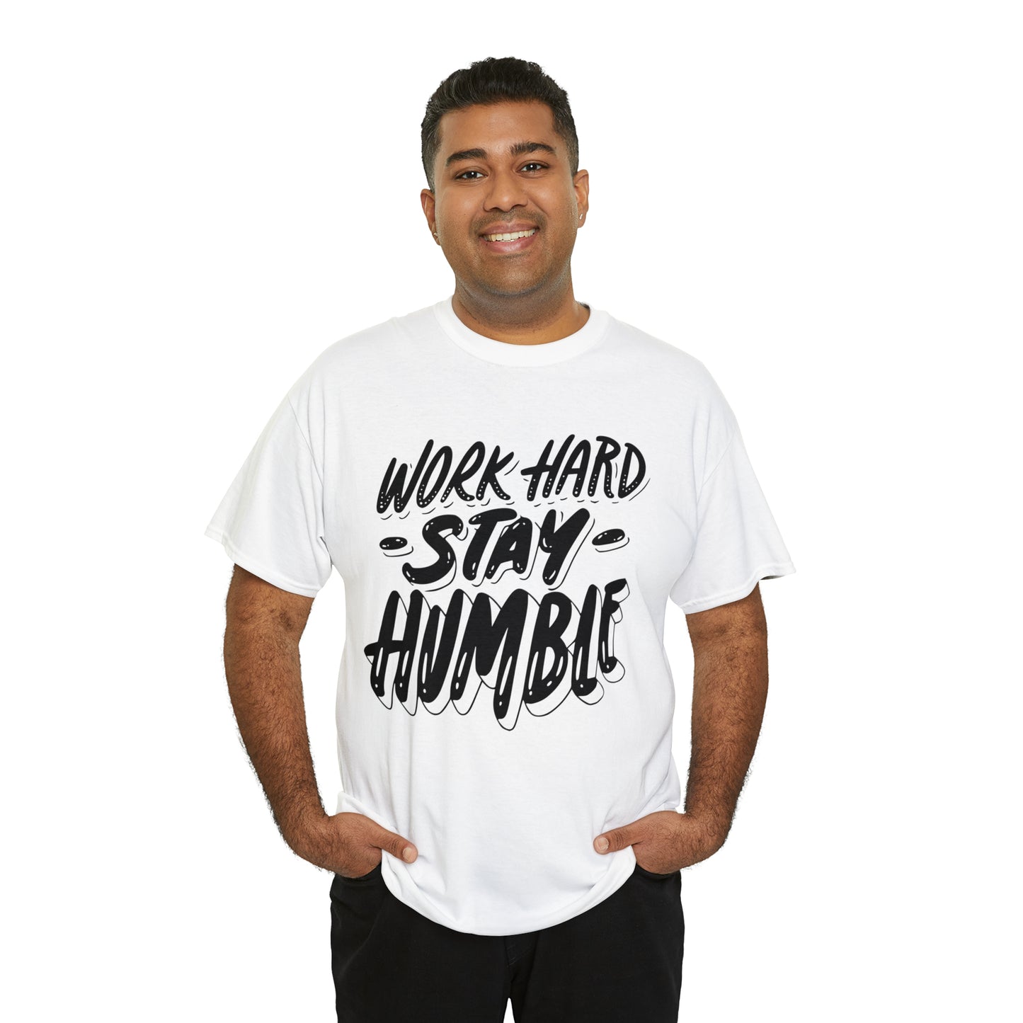 Elevate Your Motivation: The WORK HARD STAY HUMBLE T-Shirt