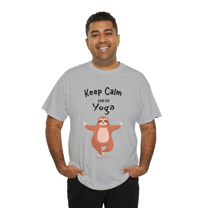 Find Inner Peace with our Keep Kalm and Do Yoga T-Shirt