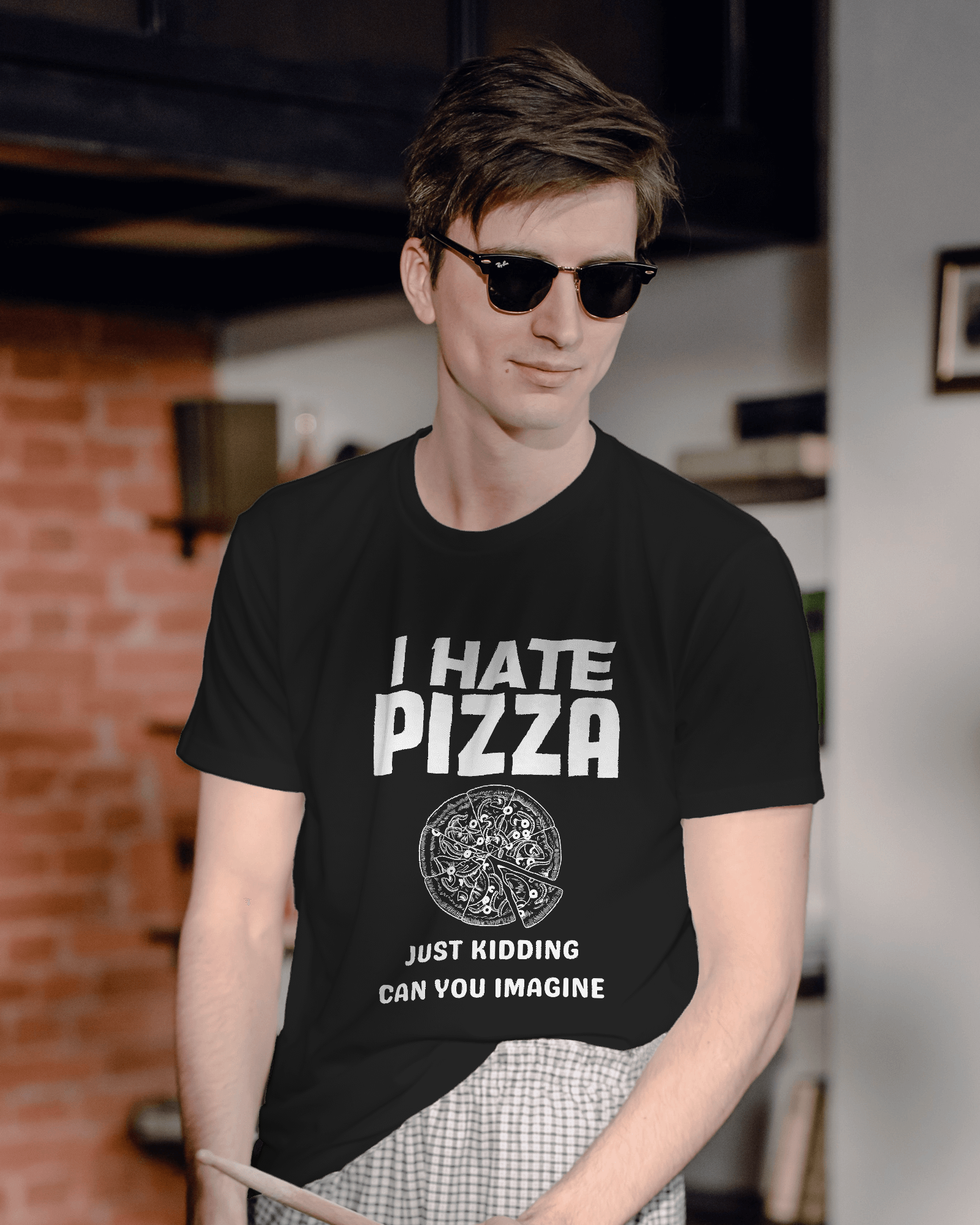 pizza shirt for men