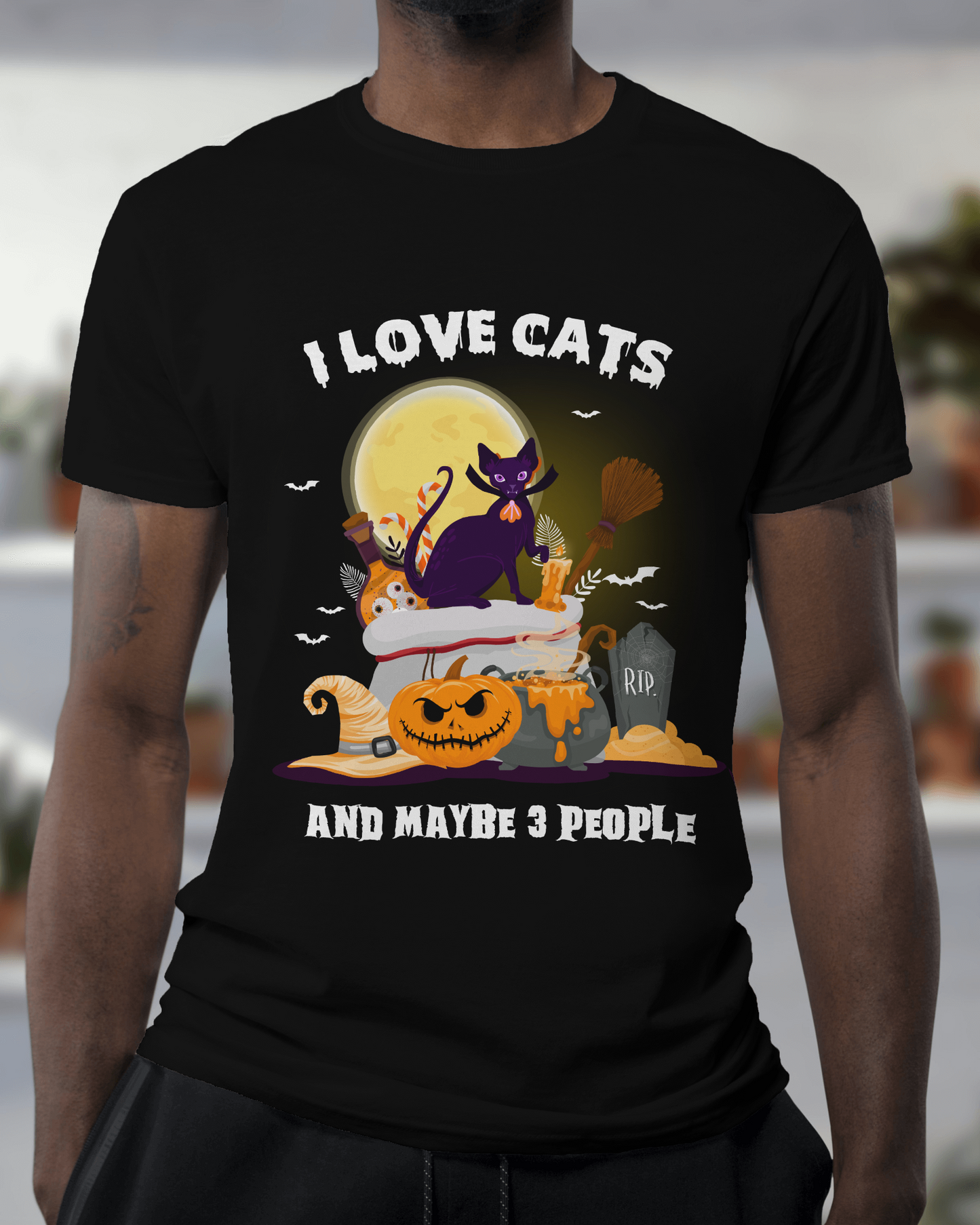 halloween cat shirt