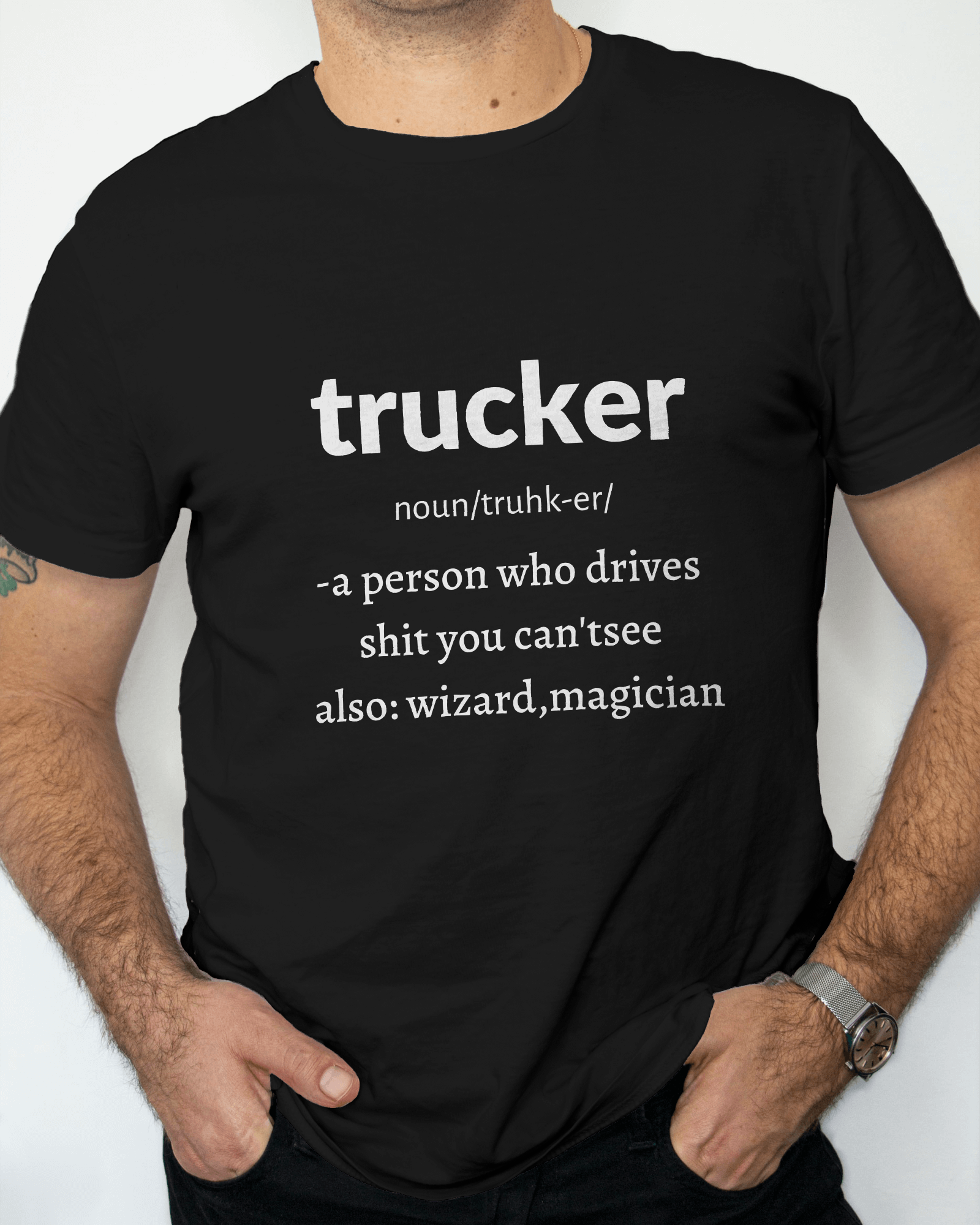trucker shirt for men