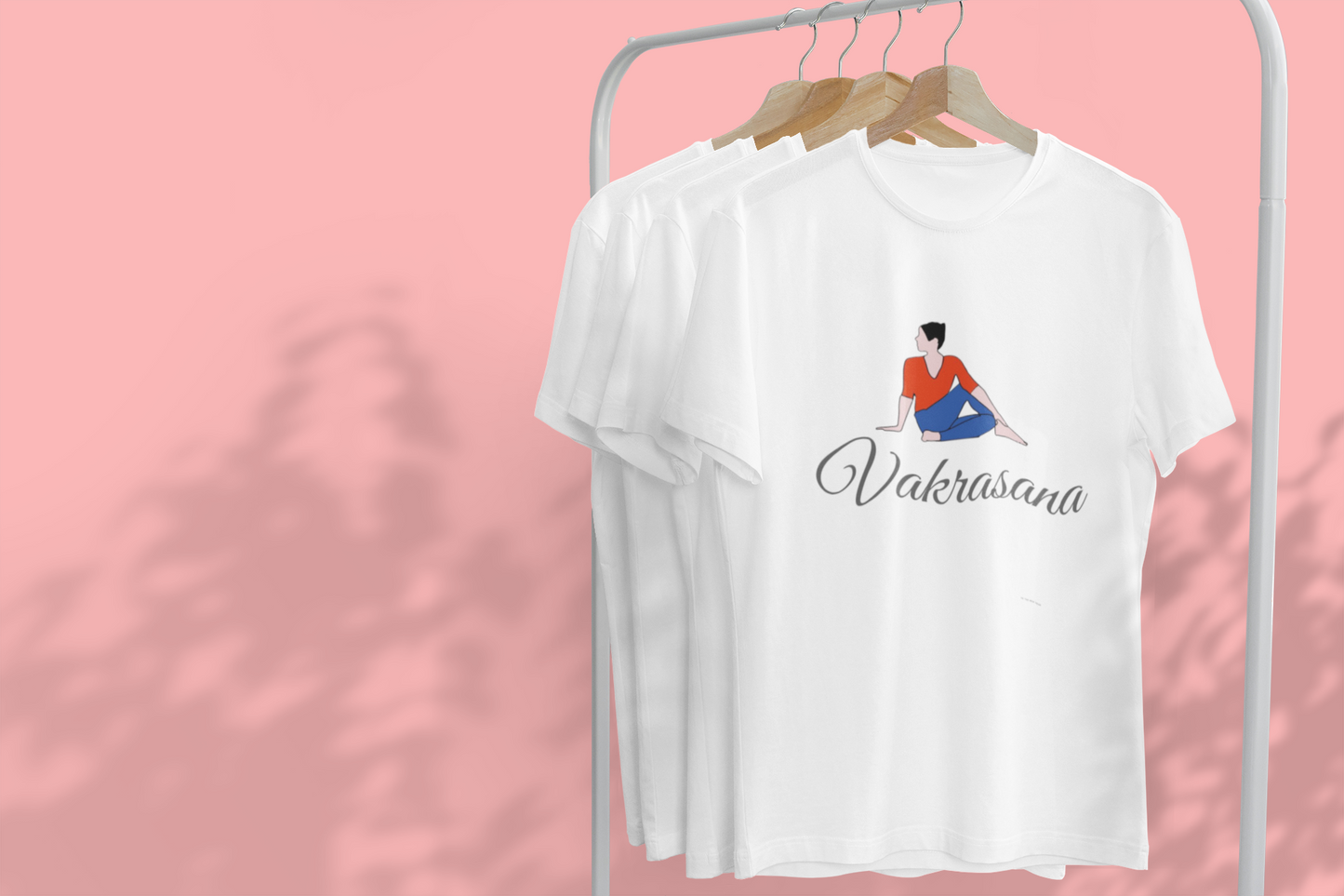 Vakrasana yoga  shirt for women