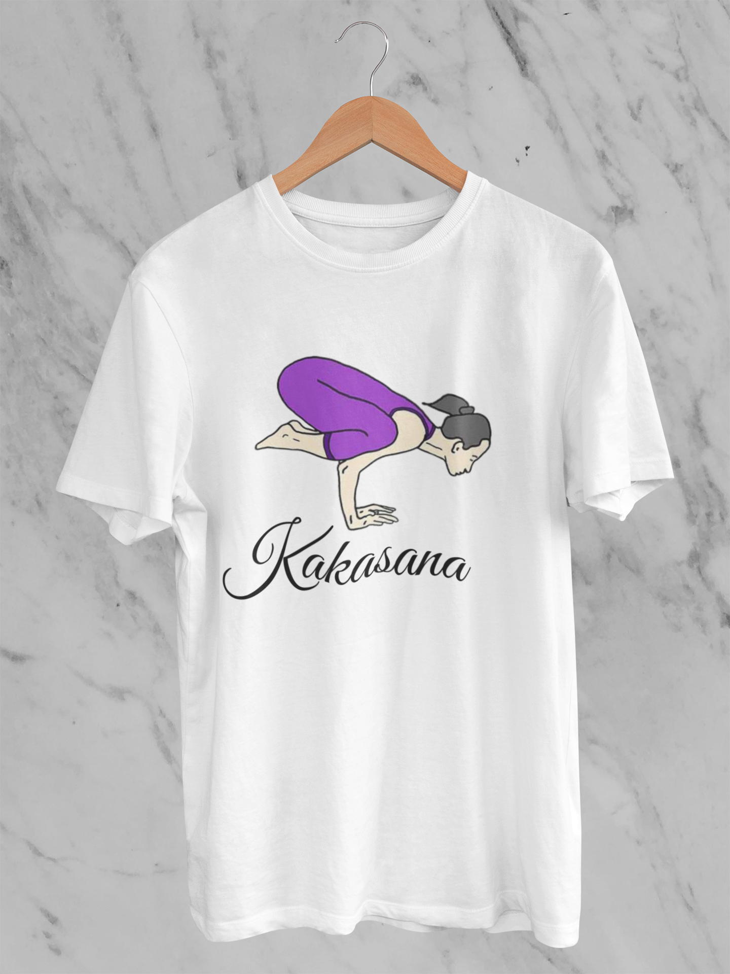 Kakasana yoga shirt