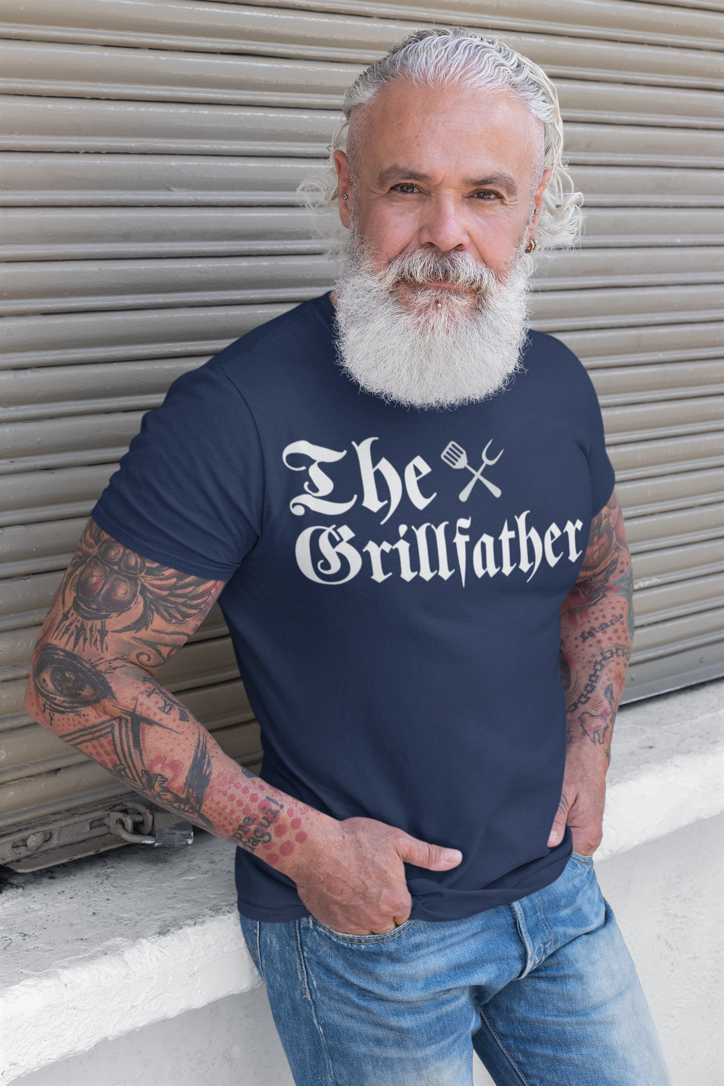 The GrillFather Unisex Heavy Cotton Tee