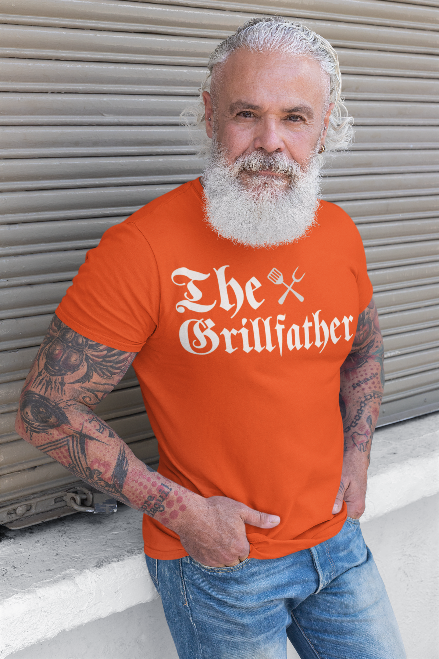 The GrillFather Unisex Heavy Cotton Tee
