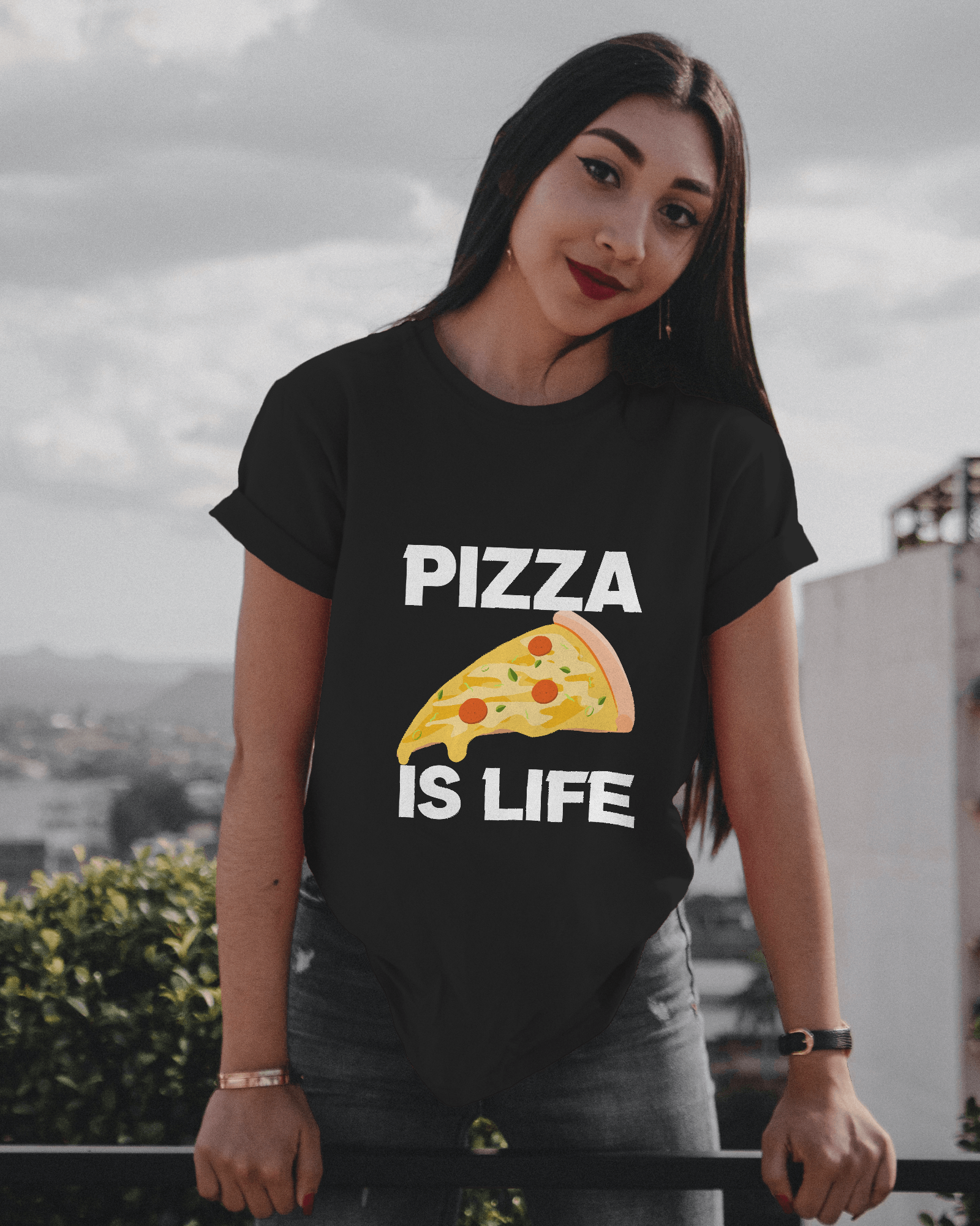 pizza shirt for women 