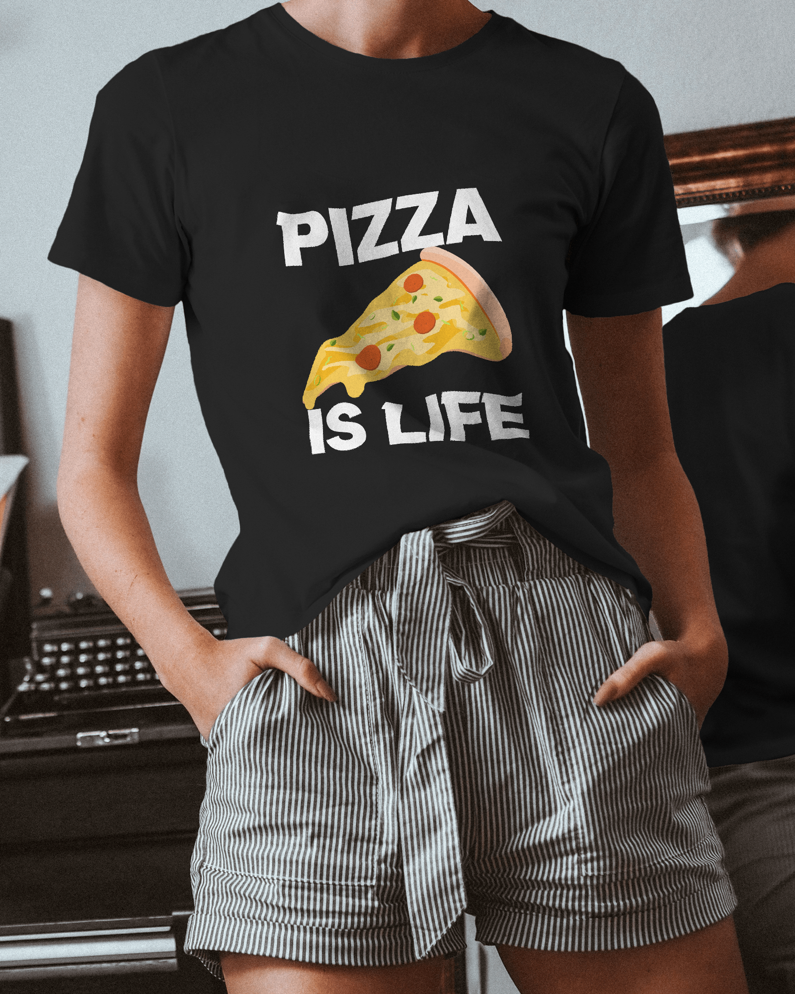pizza shirt for women 